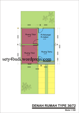 Desain Rumah Sederhana on Rumah Mungil Type 36    Sety4budi Arsitek   Desain Interior Jogja